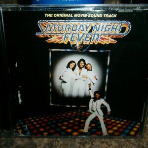 Saturday Night Fever Remaster 1995 cd - soundtrack movie bee gees disco tramps